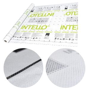 Folia paroizolacyjna Intello z przybliżeniem detali